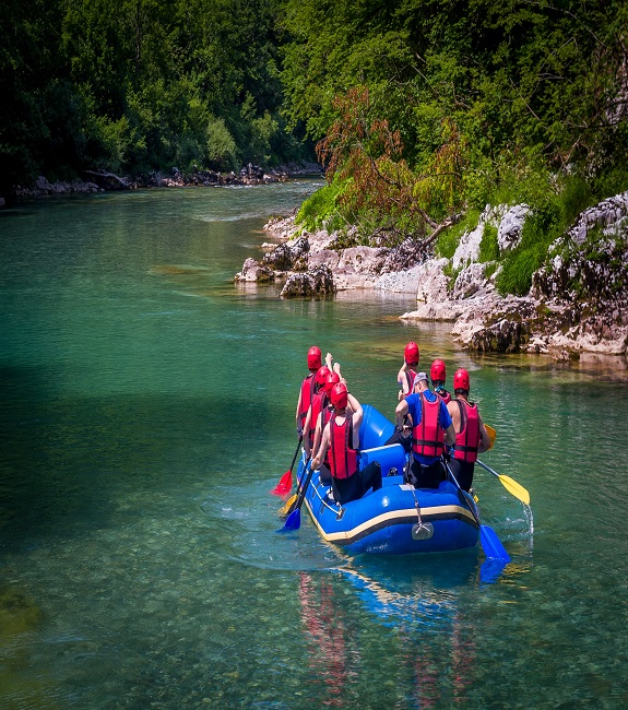 River Rafting at Teesta River